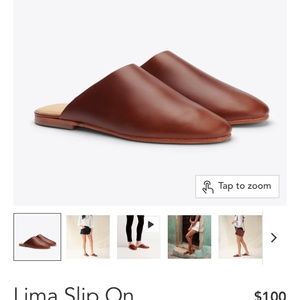 Nisolo Lima slip on in sand- gently used